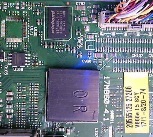 SHARP LC-32LE510RU firmware for board 17MB60-4.1 flash dump 25q80